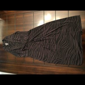 Zebra Pattern Dress
